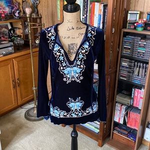 Y2K L.A. Movers Velvet Long Sleeve